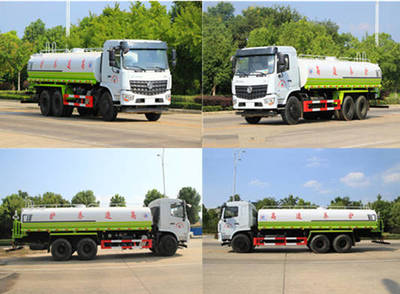 東風(fēng)后雙橋灑水車 高效城市環(huán)衛(wèi)的可靠伙伴